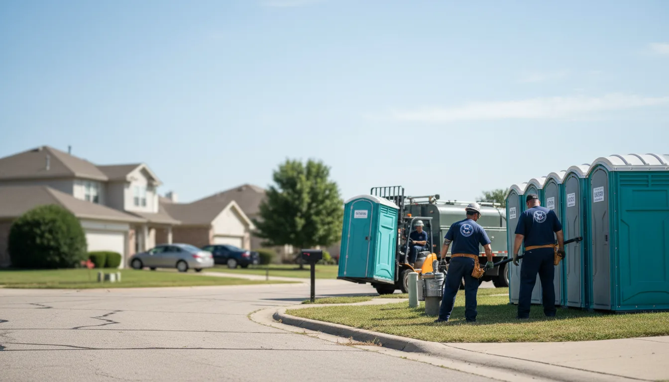 Porta Potty Rental in Chatham, IL near me